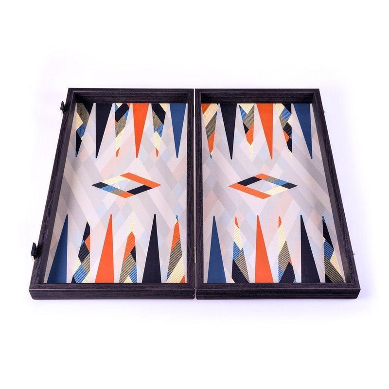 Backgammon | Creative Collection - Abstrakt flerfargedesign-Bordspill-Manopoulos-Kvalitetstid AS