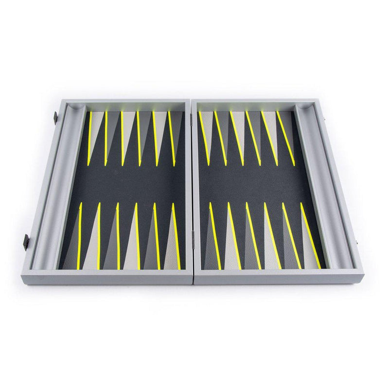 FLUO YELLOW UV Backgammon-Bordspill-Manopoulos-Large-Kvalitetstid AS