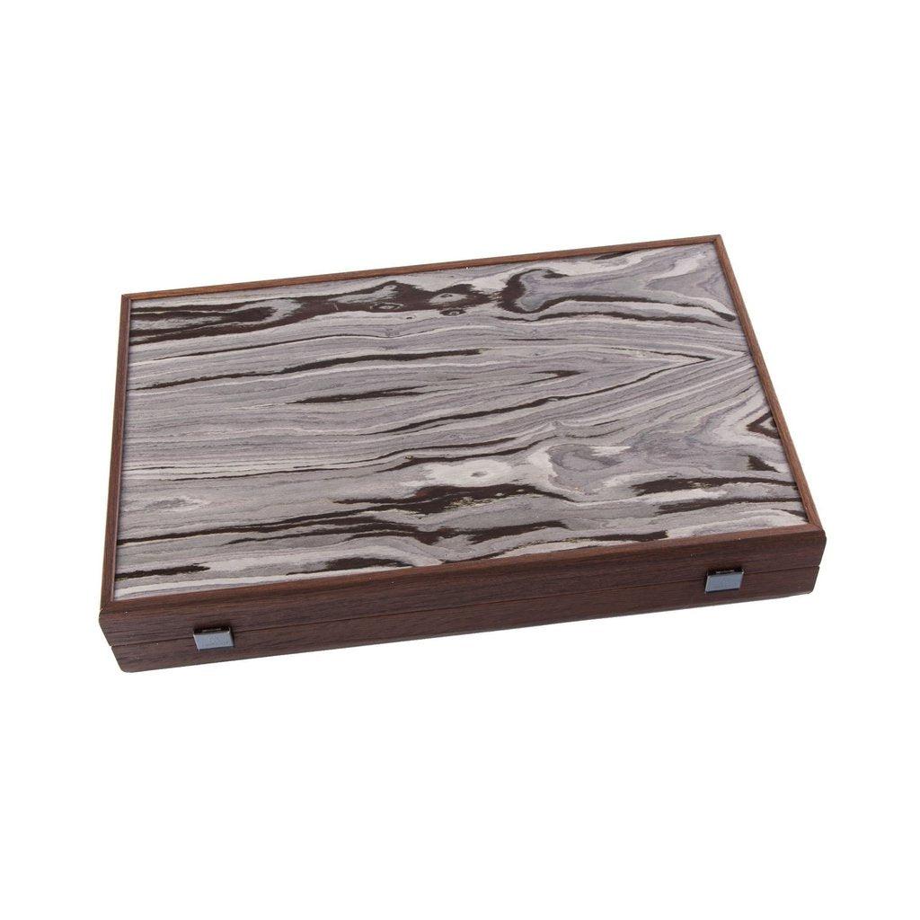 FOSSILE FOREST Backgammon-Bordspill-Manopoulos-Large-Kvalitetstid AS