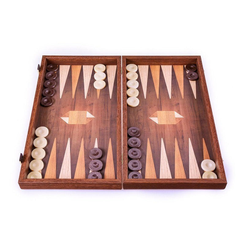 Backgammon | Creative Collection - Geometriske tremotiv-Bordspill-Manopoulos-Kvalitetstid AS