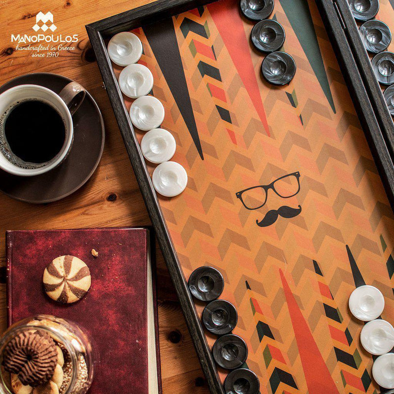 Backgammon | Creative Collection - Hipster-Bordspill-Manopoulos-Kvalitetstid AS