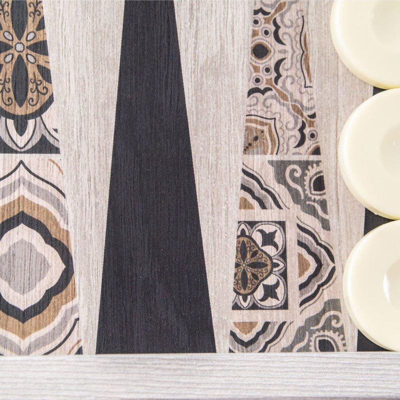 MOROCCAN MOSAIC art Backgammon-Backgammon-Manopoulos-Large-Kvalitetstid AS