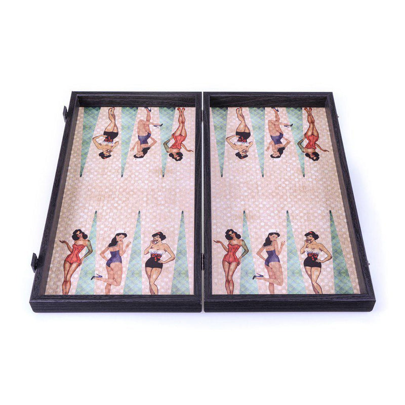 Backgammon | Creative Collection - Pin up Girls-Bordspill-Manopoulos-Kvalitetstid AS