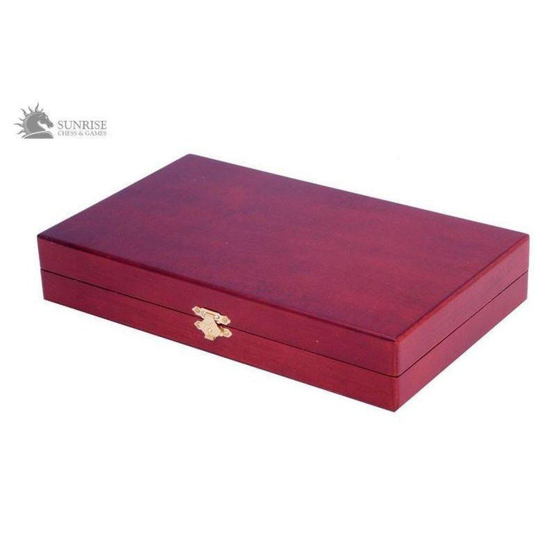 Backgammon reisespill (34x40 cm)-Bordspill-Sunrise Chess-Kvalitetstid AS