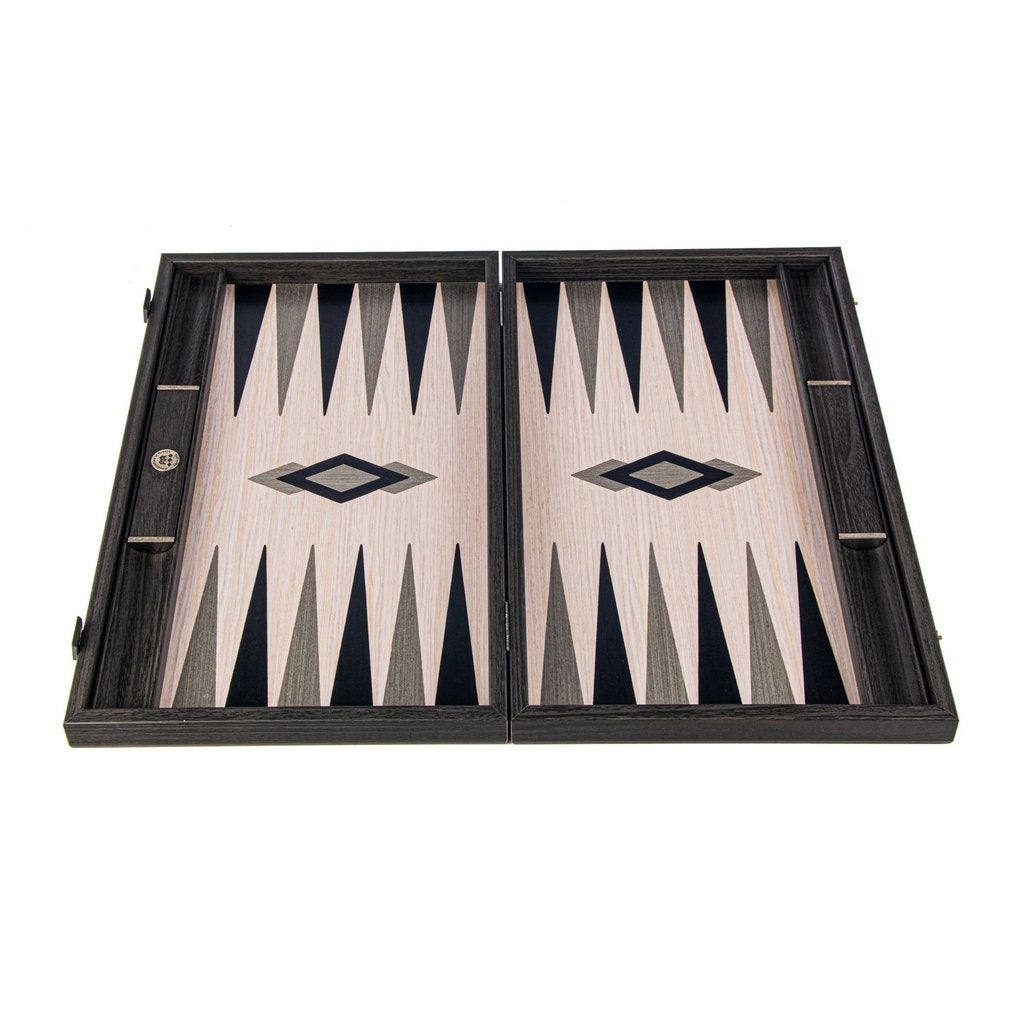 GRID WOOD ILLUSION Backgammon-Backgammon-Manopoulos-Large-Kvalitetstid AS