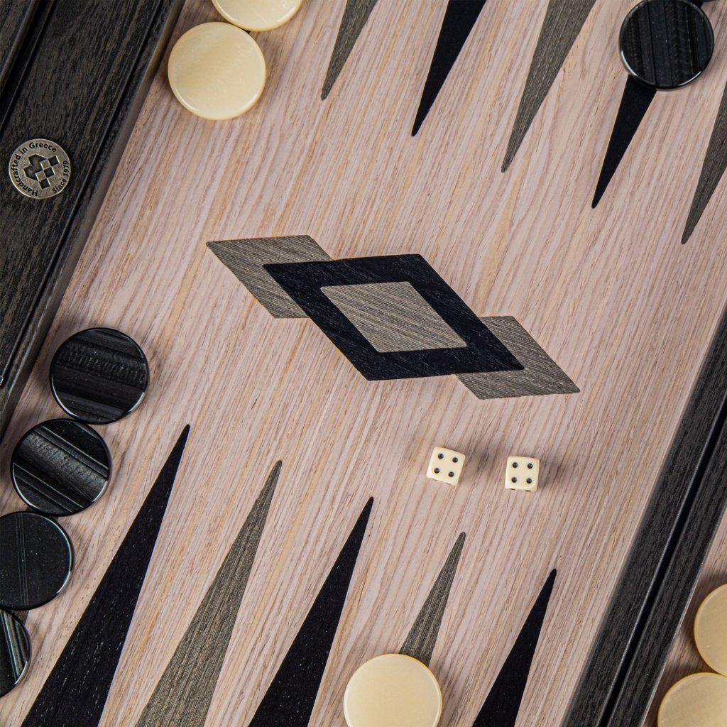 GRID WOOD ILLUSION Backgammon-Backgammon-Manopoulos-Large-Kvalitetstid AS