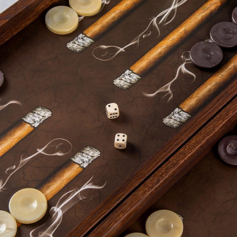 Backgammon | Creative Collection - Sigar-Bordspill-Manopoulos-Kvalitetstid AS