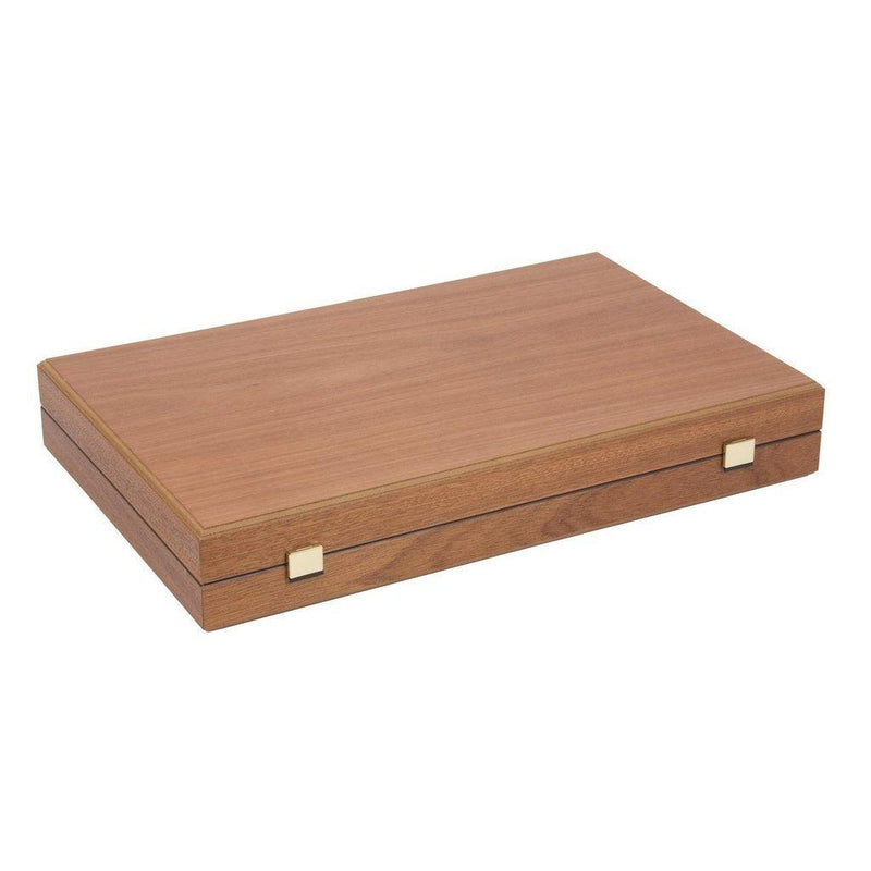 Backgammon med ramme av mahogni (60 x 47 cm)-Bordspill-Uber Games-Kvalitetstid AS