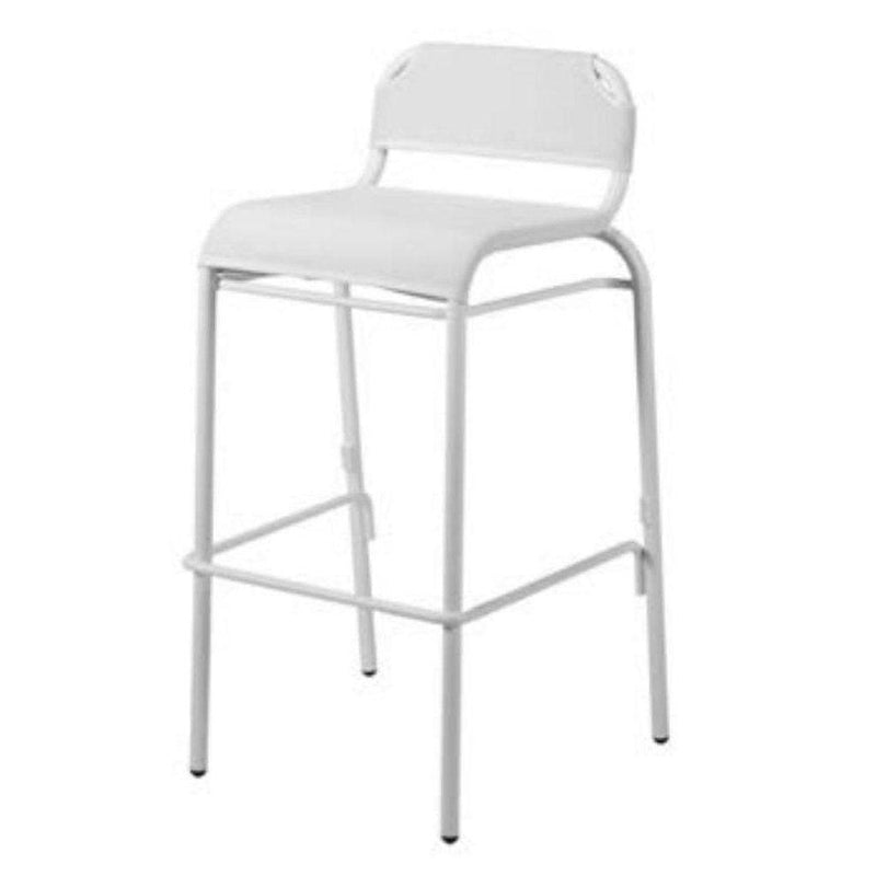 Barstol | Diana-Utemøbler-Balliu-White-Blue-Blank-Kvalitetstid AS
