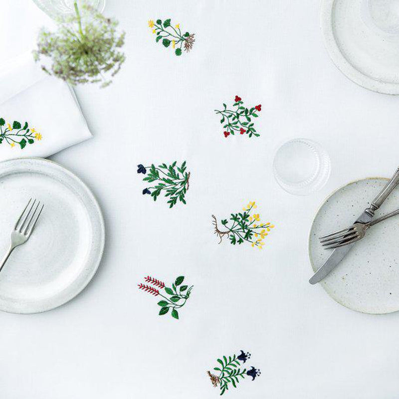 Blomsterduk klassisk - ekte flaggduk-Duker-Langkilde & Søn-Kvalitetstid AS