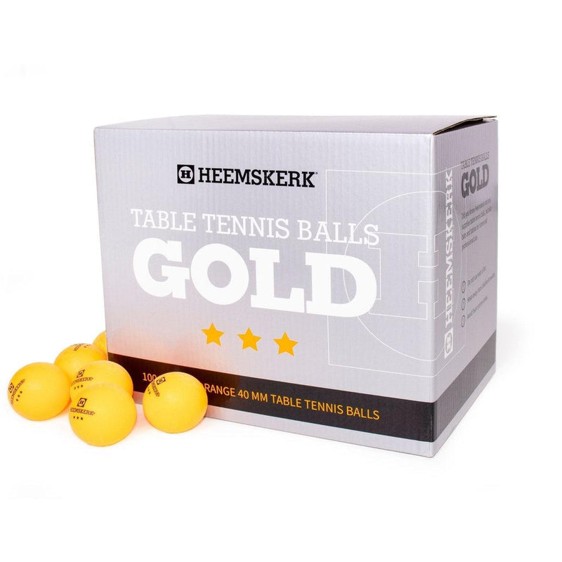 Bordtennisballer Gold-Bordtennisballer-Heemskerk-Orange-120-pack-Kvalitetstid AS