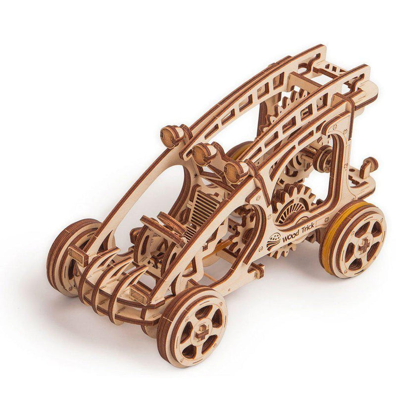 Buggy - 3D mekanisk 3D byggesett i tre fra WoodTrick