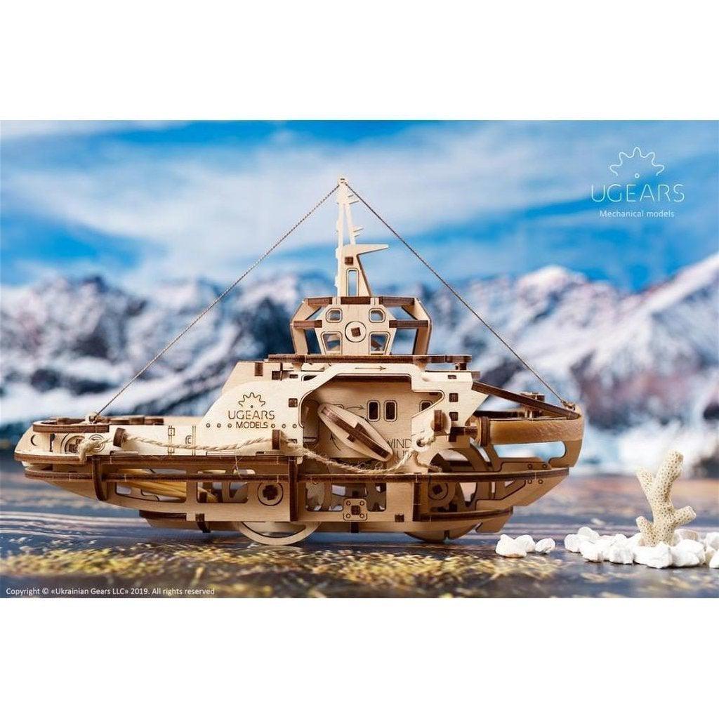 Model Tugboat (New model)-Byggesett-Ugears-Kvalitetstid AS