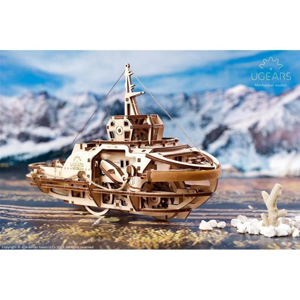 Model Tugboat (New model)-Byggesett-Ugears-Kvalitetstid AS