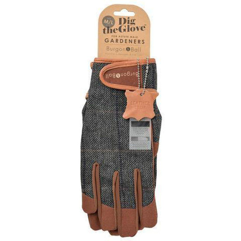 Burgon & Ball | Hagehansker Herre - Tweed-Hagehansker-Burgon & Ball-M/L (8-9)-Kvalitetstid AS