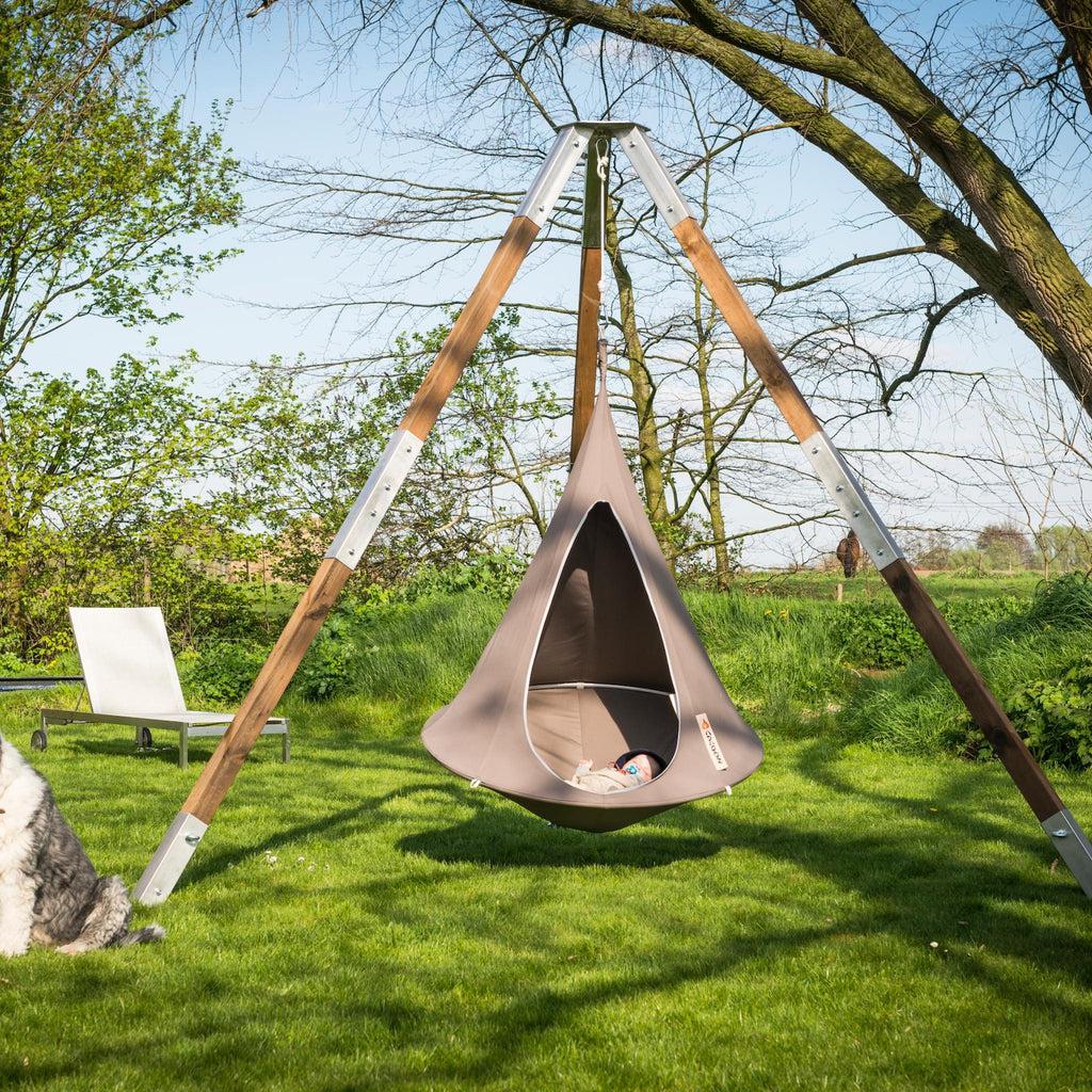 Cacoon hengekøye | Bebo (barn)-Hengekøyer-Vivere-Natur hvit-Kvalitetstid AS