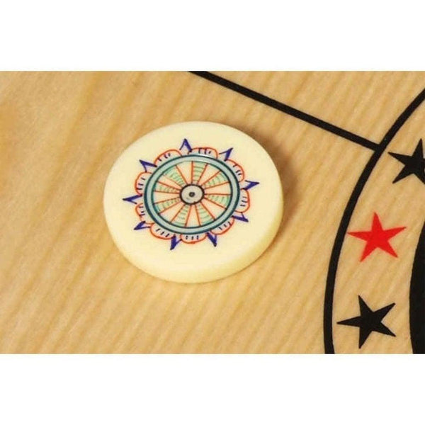 Carrom Strikers (2 stk)-Tilbehør-Uber Games-Rød-Kvalitetstid AS