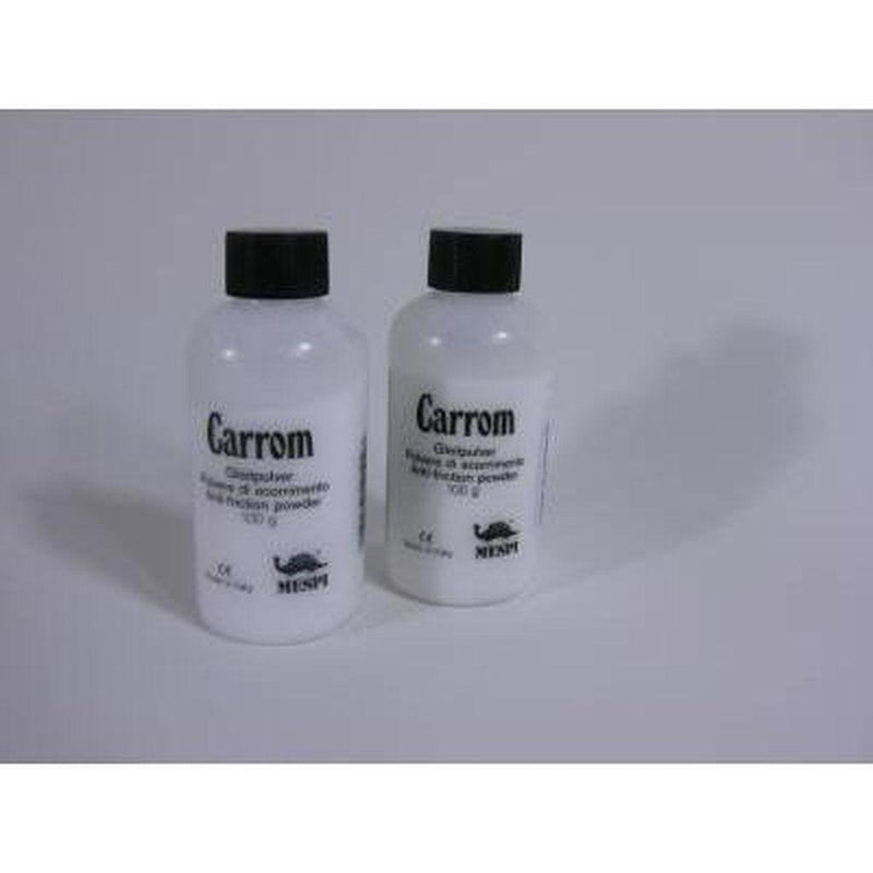 Carrom glidepulver -100 g-Tilbehør-Mespi-Plastbasert mikrogranulat-Kvalitetstid AS