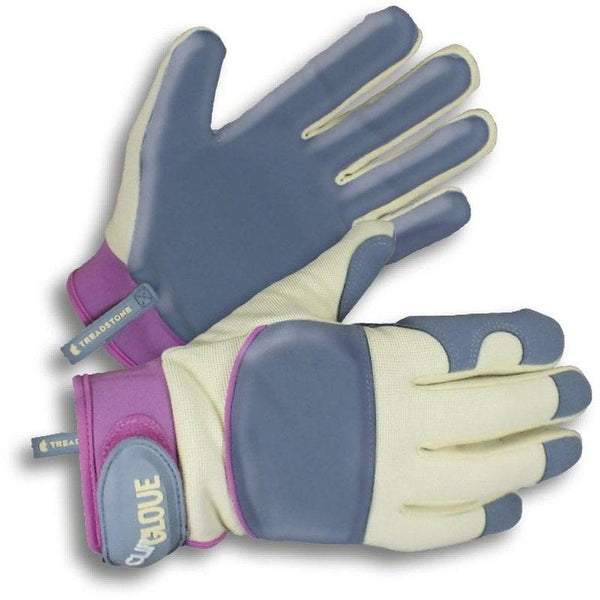 Clip Glove | Hagehansker - LEATHER PALM - Medium Duty-Hage-Treadstone Garden-S-dame-Kvalitetstid AS
