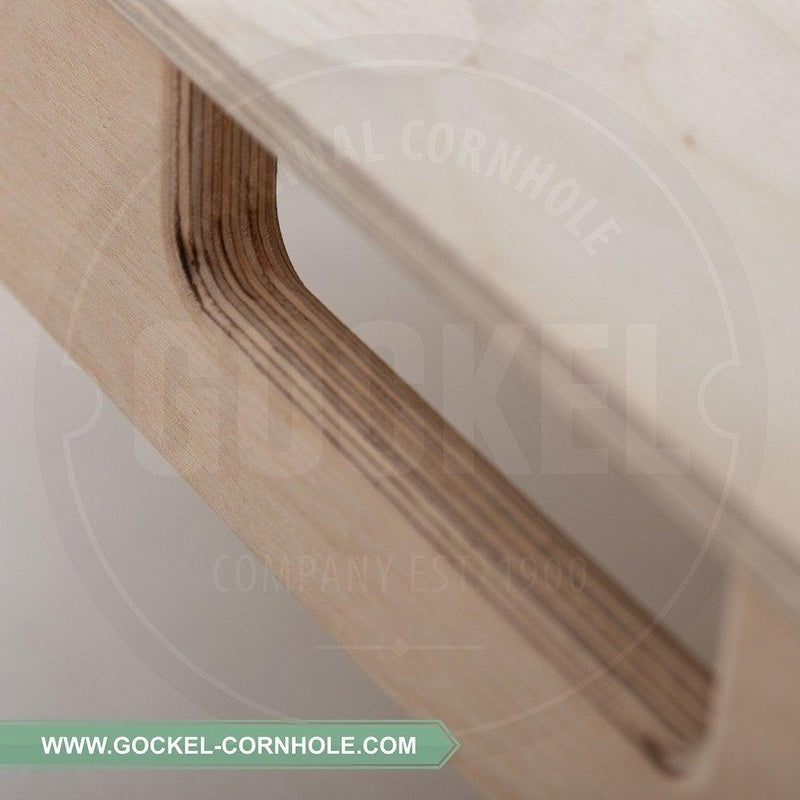 Cornhole Gockel | Det originale ertepose-spillet-Utespill-Gockel-enkel-svart-Kvalitetstid AS