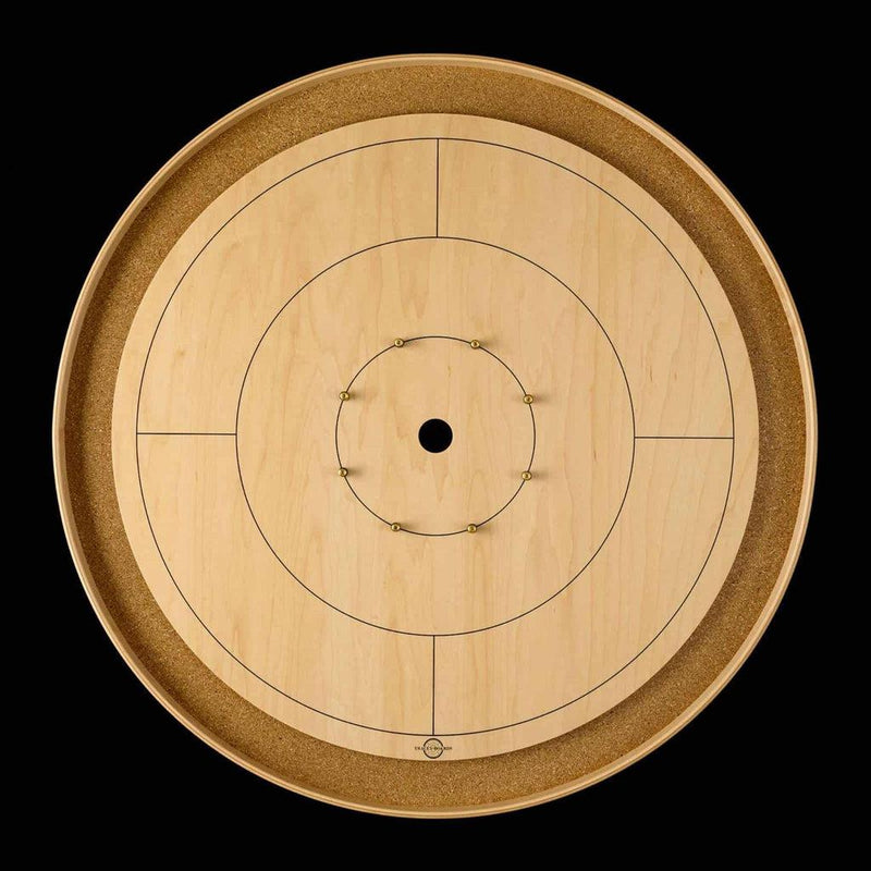 Crokinole Nature - komplett utstyrspakke-Crokinole-Tracey Boards-Kvalitetstid AS