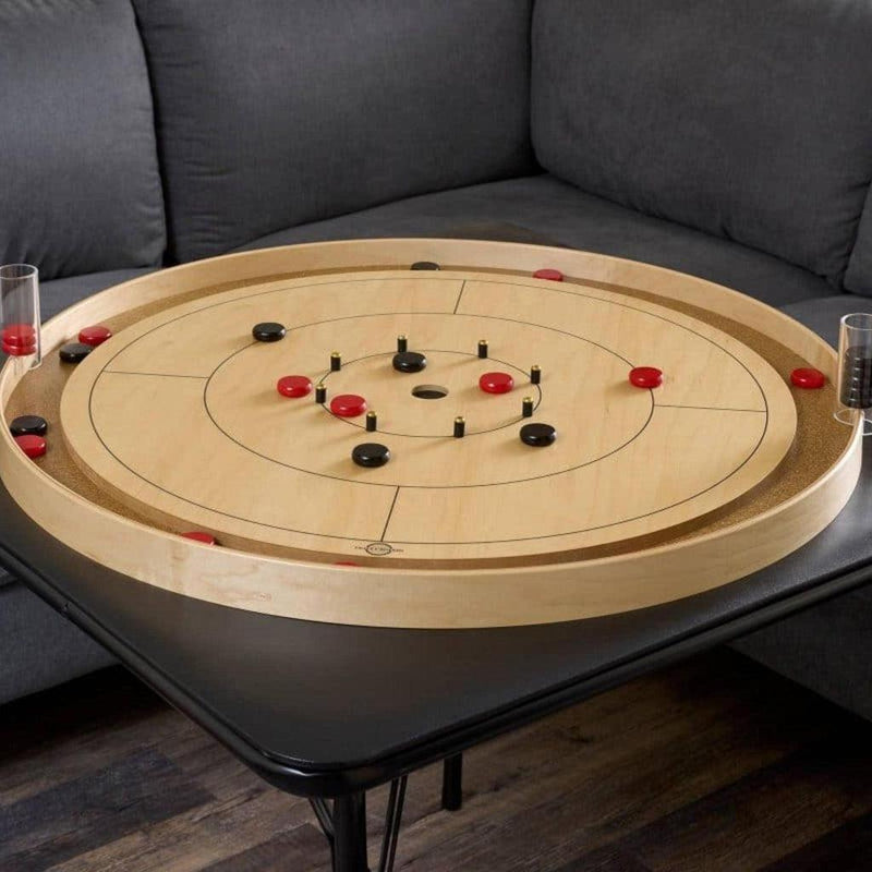 Crokinole Nature - komplett utstyrspakke-Crokinole-Tracey Boards-Kvalitetstid AS