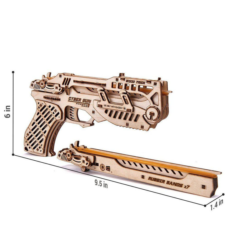 Cyber-Gun---3D-wooden-mechanical-model-kit-by-WoodTrick.-WoodTrick-wooden-model-kit