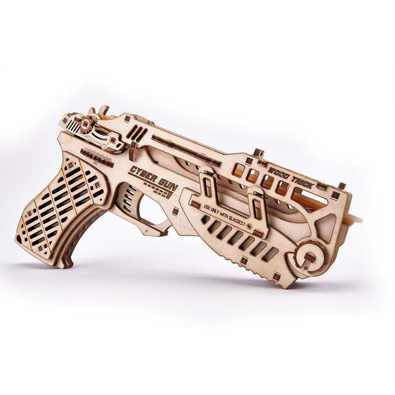 Cyber-Gun---3D-wooden-mechanical-model-kit-by-WoodTrick.-WoodTrick-wooden-model-kit