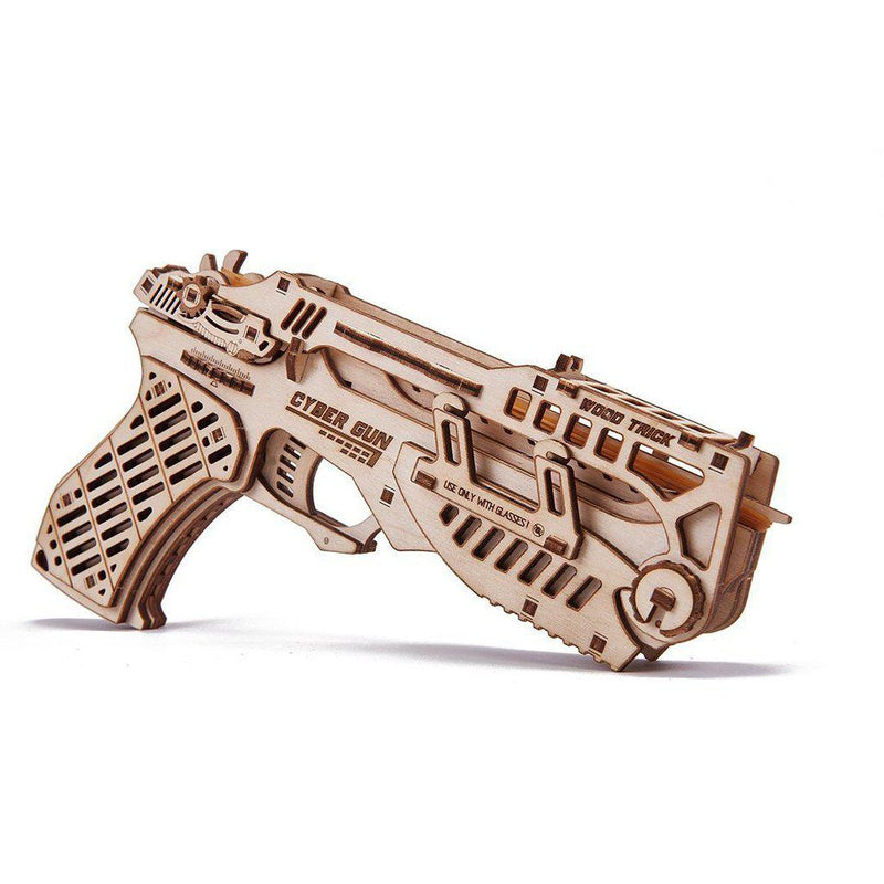 Cyber-Gun---3D-wooden-mechanical-model-kit-by-WoodTrick.-WoodTrick-wooden-model-kit