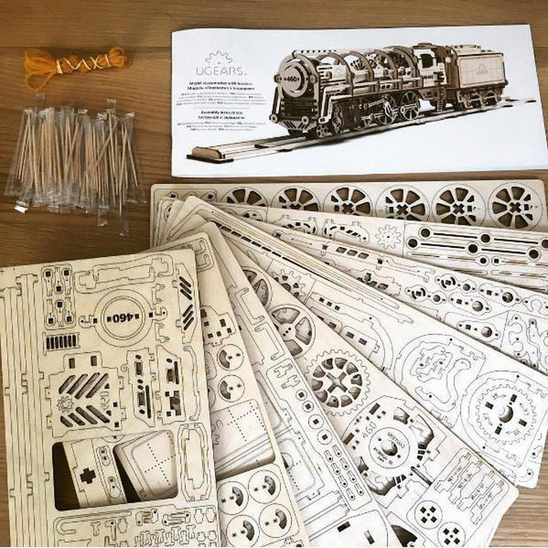 Damplokomotiv m/ Kullvogn-Byggesett-Ugears-Kvalitetstid AS