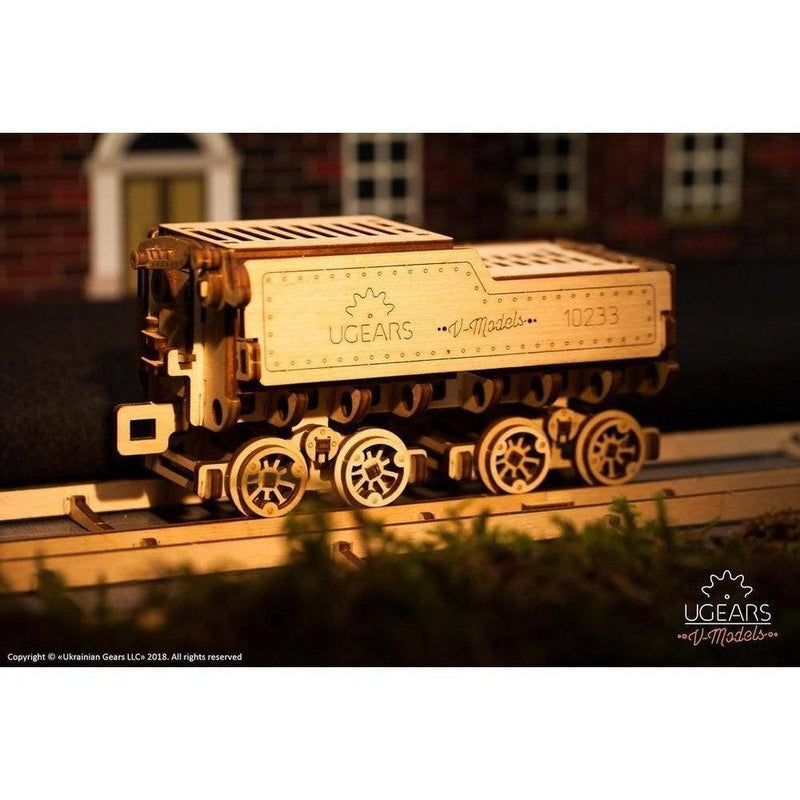 Model V-Express Steam Train with Tender-Byggesett-Ugears-Kvalitetstid AS