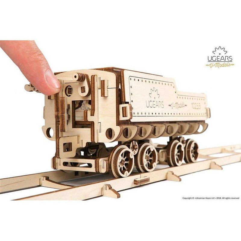 Model V-Express Steam Train with Tender-Byggesett-Ugears-Kvalitetstid AS