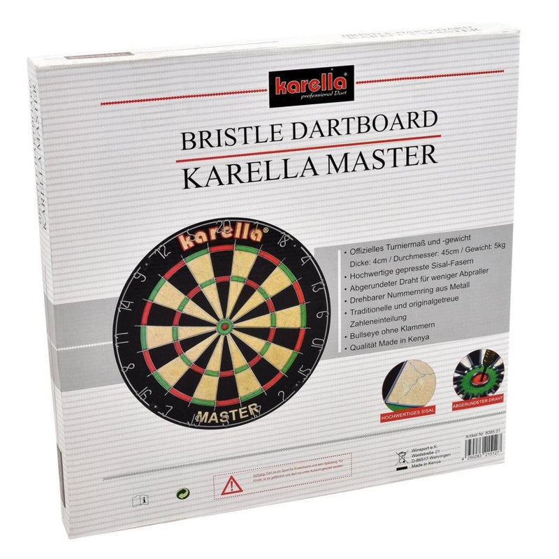 Dartskive | MASTER m/ dartpiler-Darttavler-Karella-Kvalitetstid AS