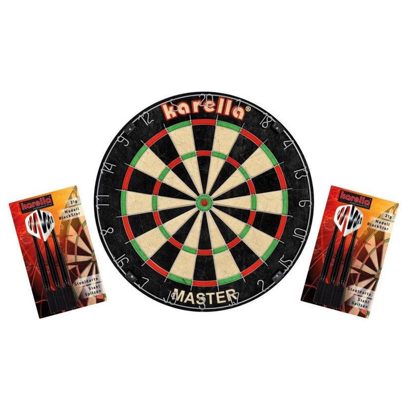 Dartskive | MASTER m/ dartpiler-Darttavler-Karella-Kvalitetstid AS