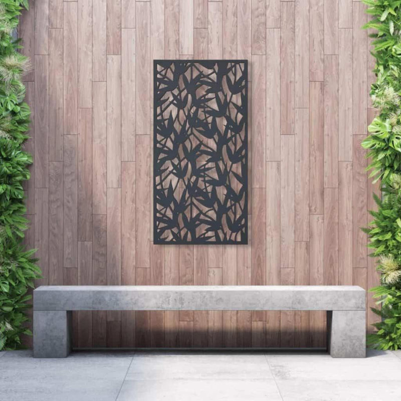 Designskjerm | Kompositt Sort | Bamboo-Designskjerm-Core Landscape Products-60 x 120cm-Kvalitetstid AS