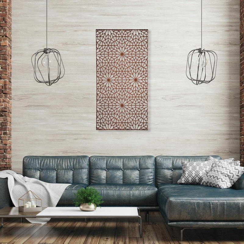 Designskjerm | Metall Core-Ten | Ria-Designskjerm-Core Landscape Products-60 x 120cm-Kvalitetstid AS