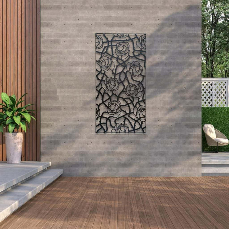 Designskjerm | Metall Sort | Entangled-Designskjerm-Core Landscape Products-60 x 120cm-Kvalitetstid AS