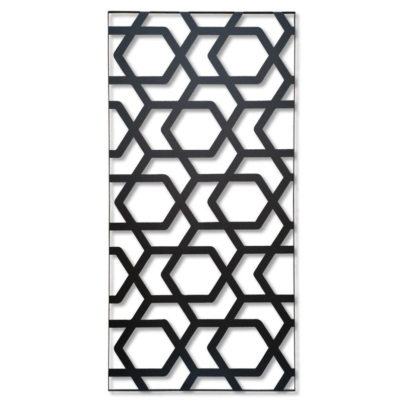 Designskjerm | Metall Sort | Hive-Designskjerm-Core Landscape Products-60 x 120cm-Kvalitetstid AS