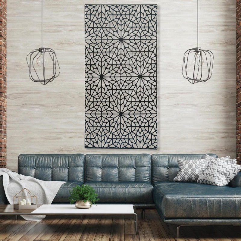 Designskjerm | Metall Sort | Ria-Designskjerm-Core Landscape Products-90 x 180cm-Kvalitetstid AS