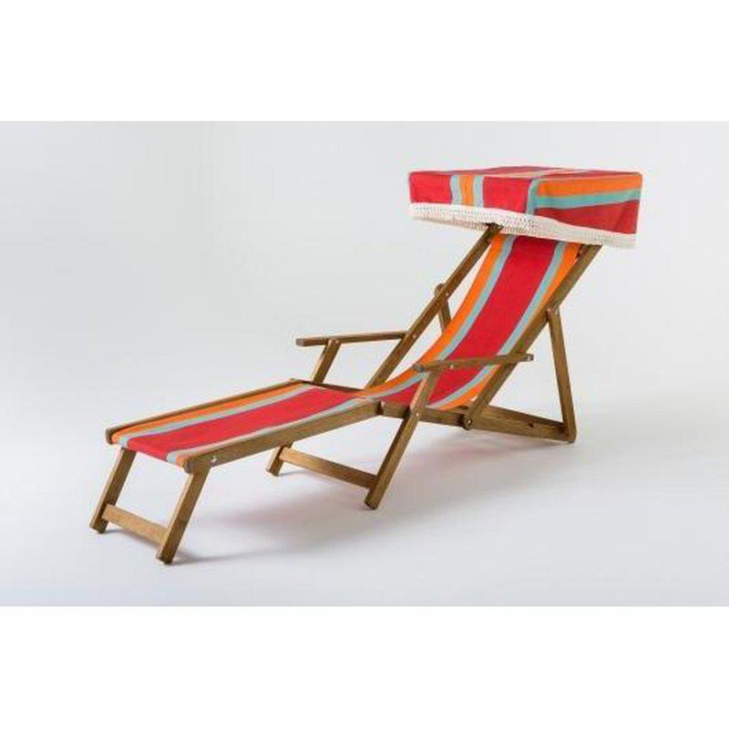 Flukt-Solseng | Edvardiansk fluktstol-Fluktstoler-Southsea Deckchairs-Vevet bomull-WC30-Kvalitetstid AS