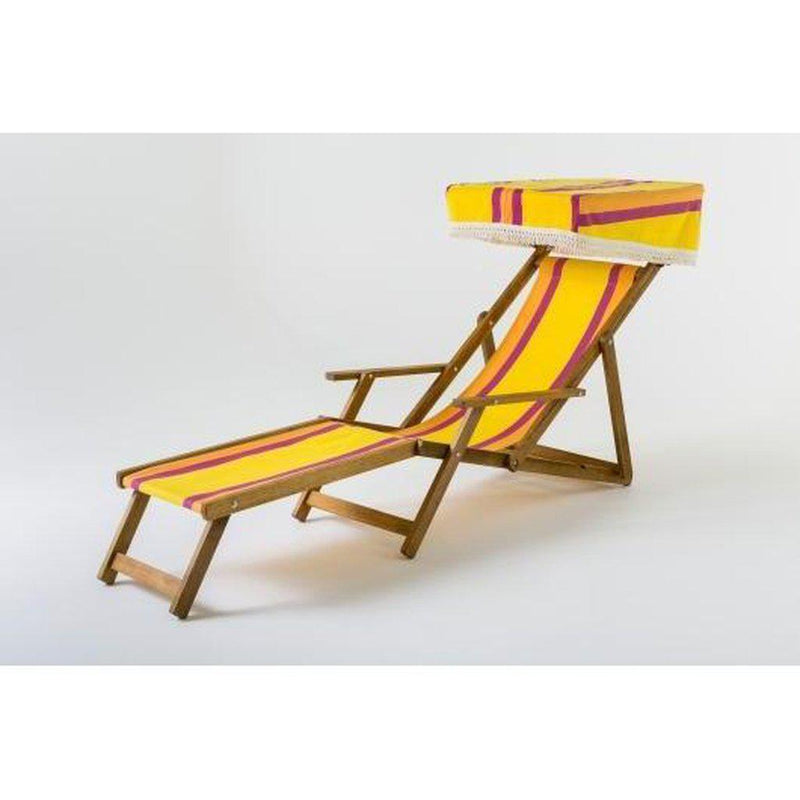 Flukt-Solseng | Edvardiansk fluktstol-Fluktstoler-Southsea Deckchairs-Vevet bomull-WC30-Kvalitetstid AS