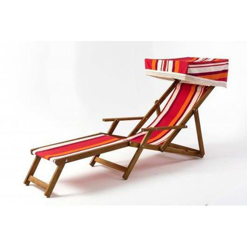 Flukt-Solseng | Edvardiansk fluktstol-Fluktstoler-Southsea Deckchairs-Vevet bomull-WC30-Kvalitetstid AS
