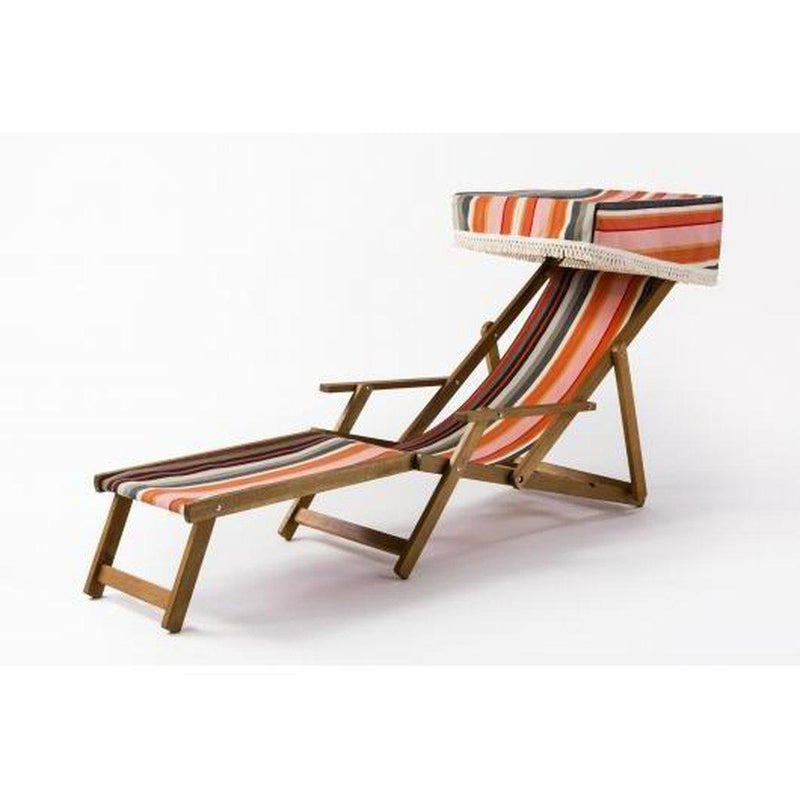 Flukt-Solseng | Edvardiansk fluktstol-Fluktstoler-Southsea Deckchairs-Vevet bomull-WC30-Kvalitetstid AS
