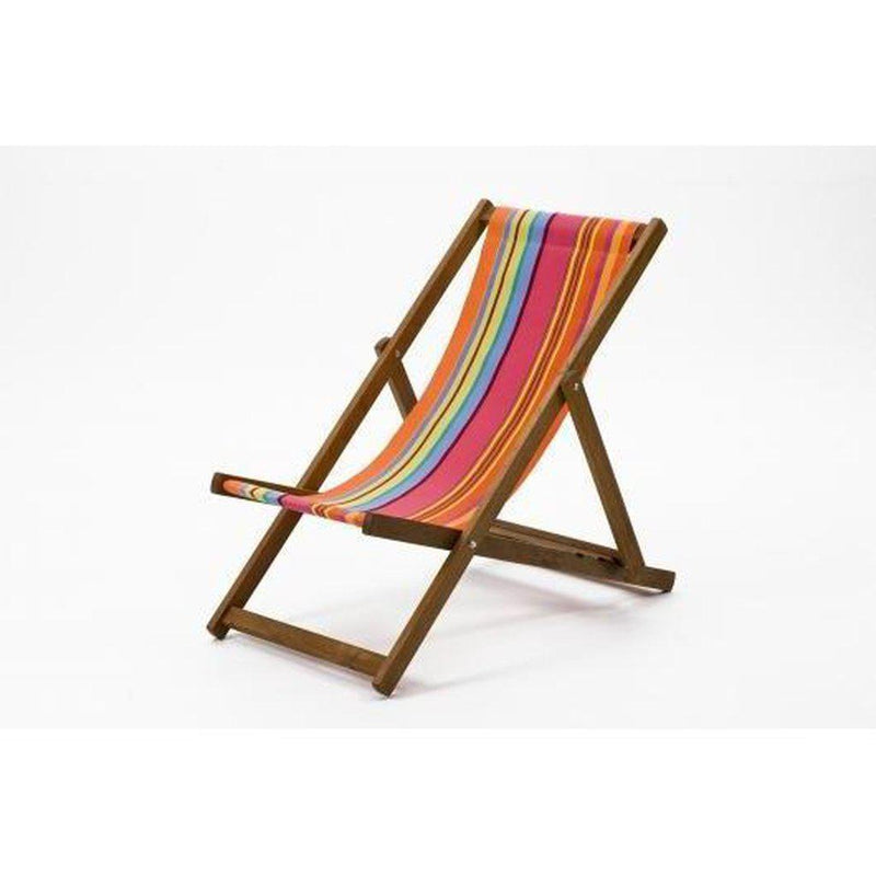 Fluktstol til barn | 7-12 år-Fluktstoler-Southsea Deckchairs-Vevet Bomull-WC60-Kvalitetstid AS