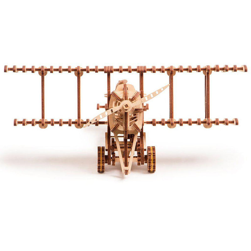 Plane - 3D mekanisk 3D byggesett i tre fra WoodTrick