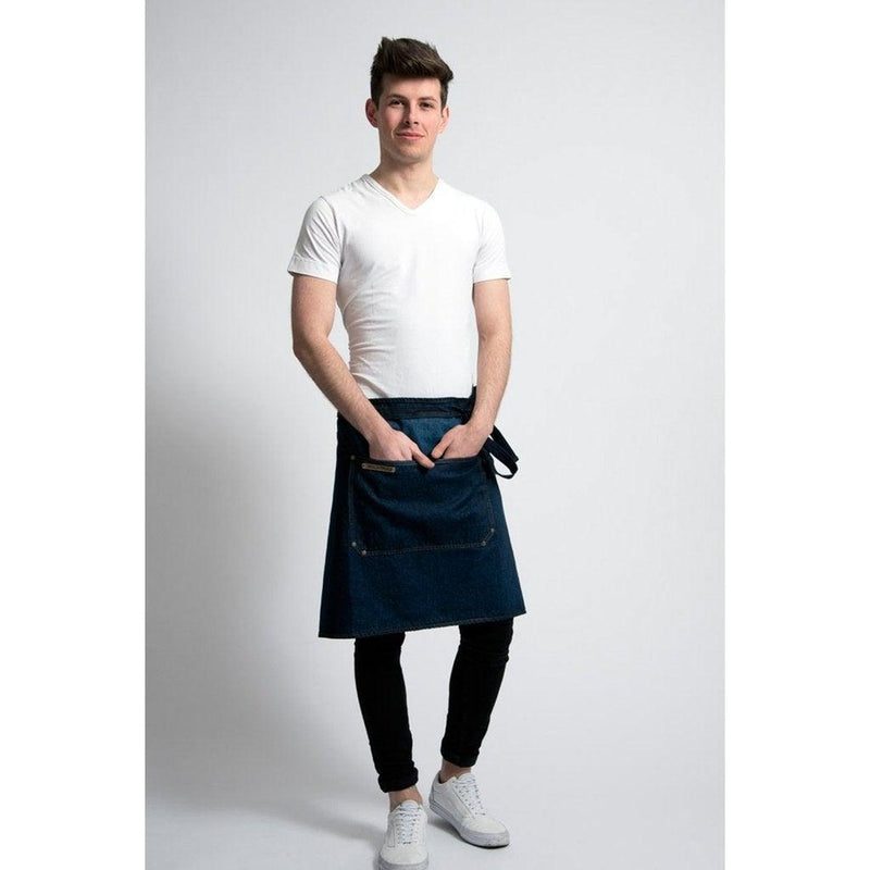 Forkle | Denim - Hofte - Lang Lengde-Hage-Stalwart Crafts-Kvalitetstid AS
