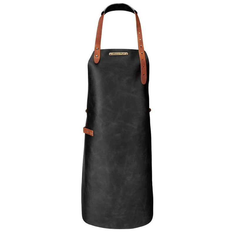 Forkle | Skinnforkle - Full Lengde - Lær-Hage-Stalwart Crafts-Black-Kvalitetstid AS