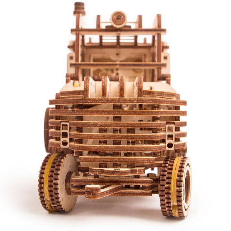 Forklift - 3D mekanisk 3D byggesett i tre fra WoodTrick