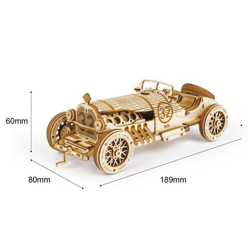 Grand Prix Car | Grand Prix Sportsbil-Byggesett-Robotime-Kvalitetstid AS