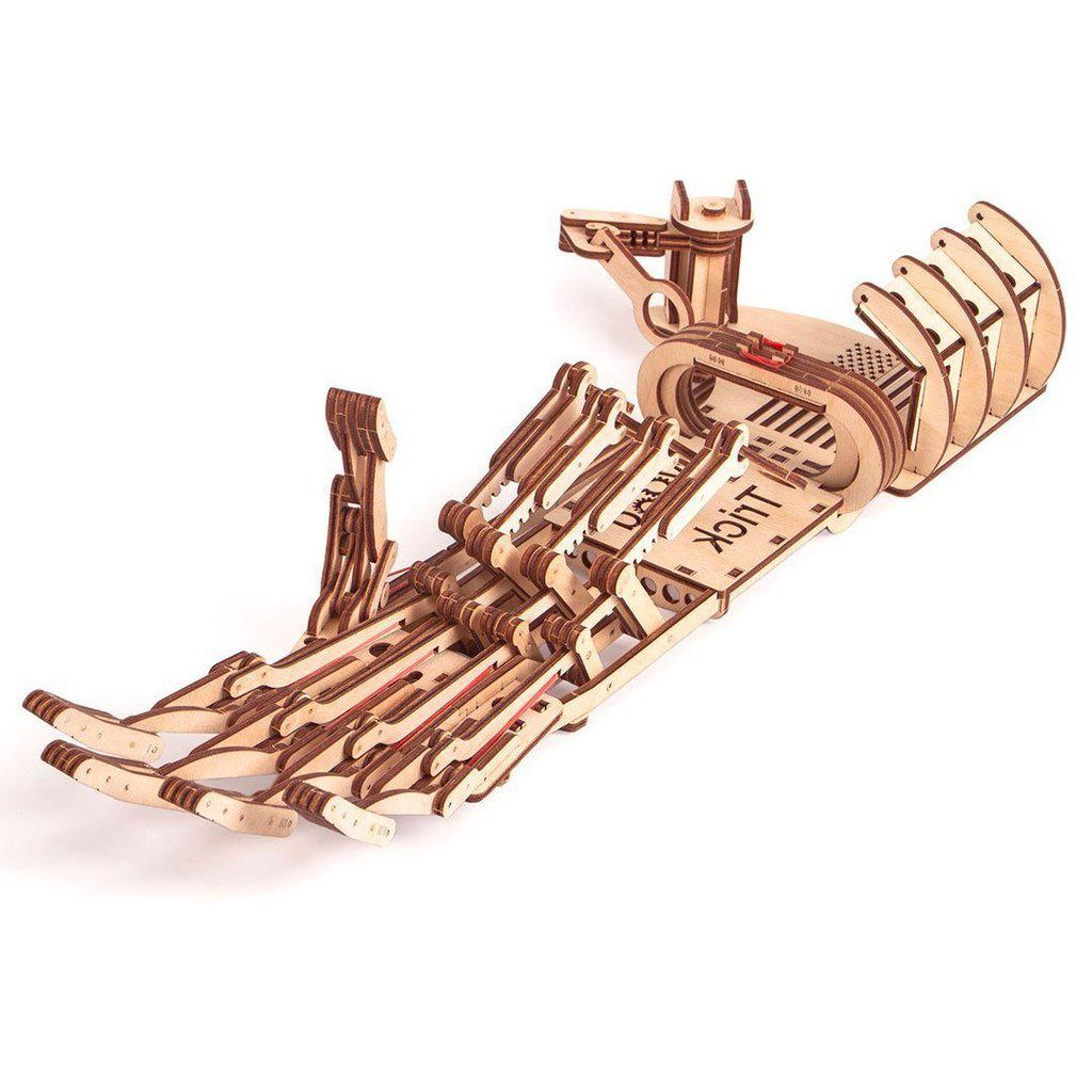 Hand - 3D mekanisk 3D byggesett i tre fra WoodTrick